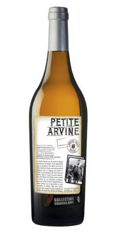 Petite Arvine Chandra Kurt Provins Valais Valais AOC