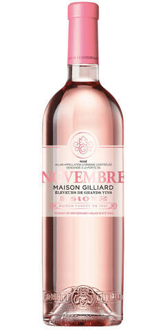 Rosé Porte de Novembre Maison Gilliard Valais AOC