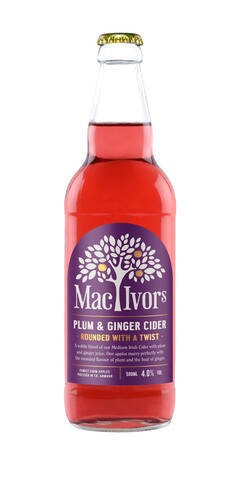 Mac Ivors Plum & Ginger Cider