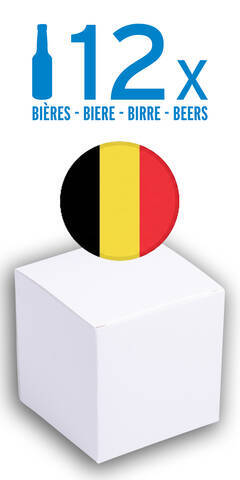 Pack découverte - 12 bières belges