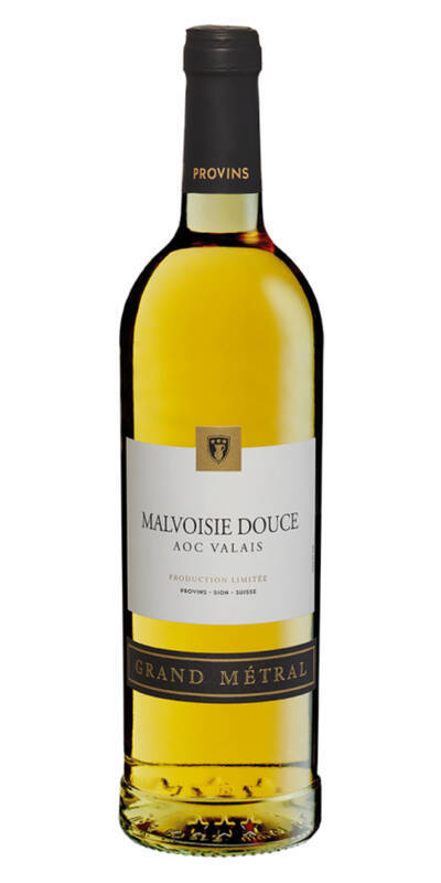 Malvoisie Douce Grand Metral Provins Valais Valais AOC