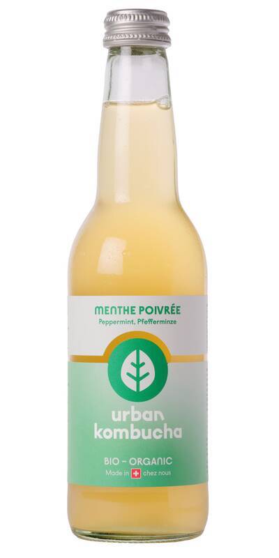 Urban Kombucha Menthe Poivrée Bio
