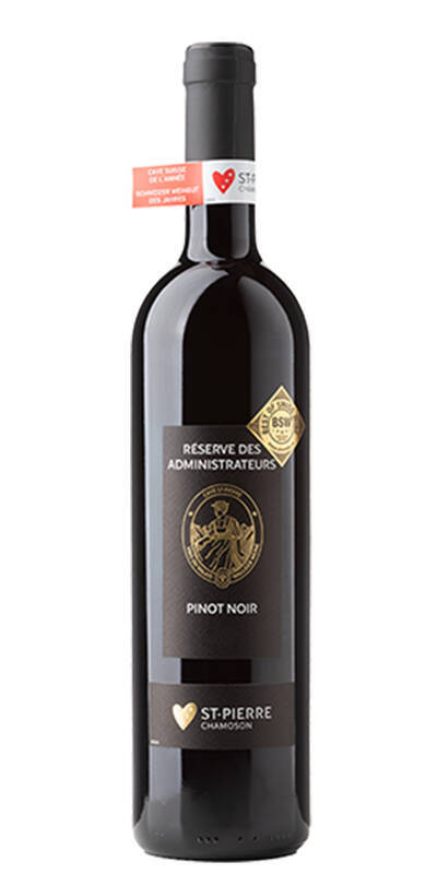 Pinot Noir Réserve des Administrateurs Cave St-Pierre Chamoson Valais AOC
