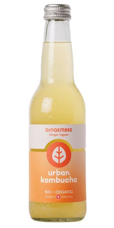 Urban Kombucha Gingembre Bio