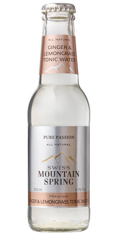 Swiss Mountain Spring Ginger & Lemongrass Tonic Water #