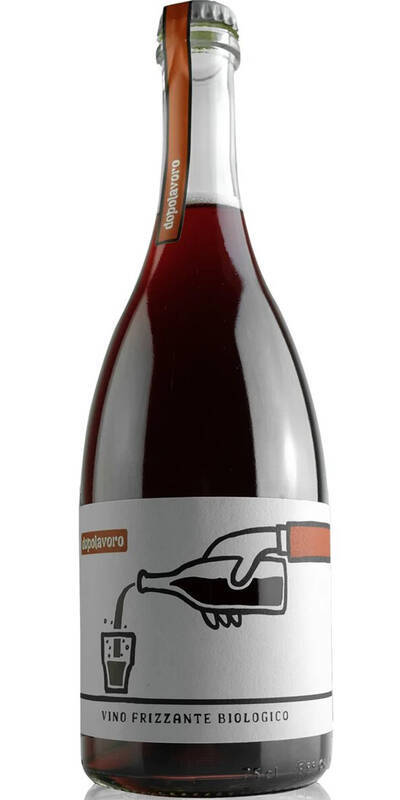Dopolavoro Vino Rosso Frizzante Organic Wine Bio