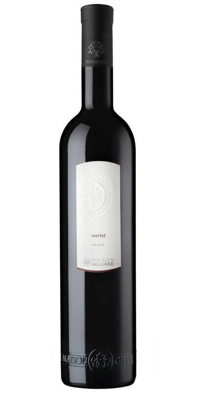 Merlot Les Tonneliers Maison Gilliard Valais AOC