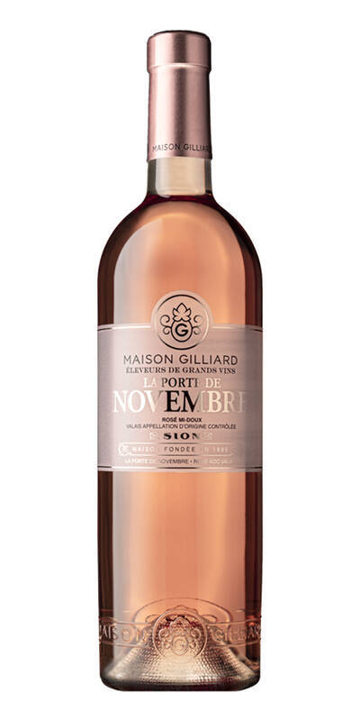 Rosé Porte de Novembre Maison Gilliard Valais AOC