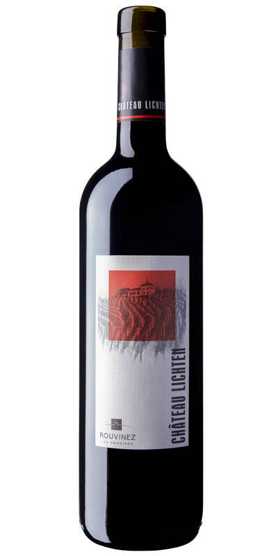 Château Lichten rouge Domaines Rouvinez Valais AOC