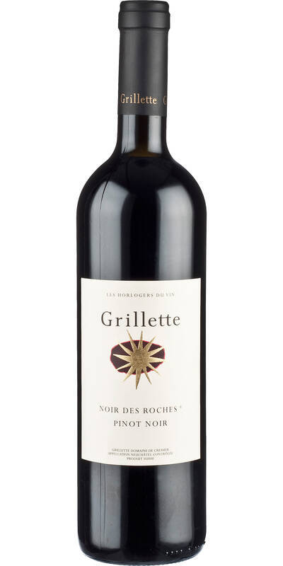 Noir des Roches Clos des Roches Domaine Grillette Neuchâtel AOC - 2019