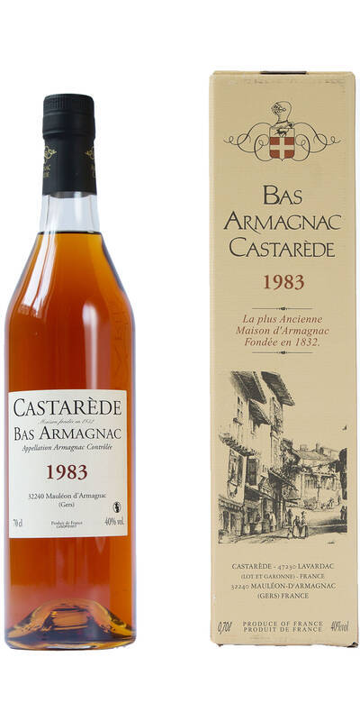 Armagnac Castarede 1983 * avec étui