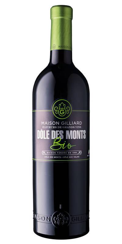 Dôle des Monts BIO Maison Gilliard Valais AOC Bio