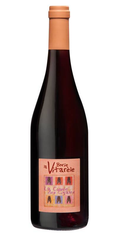 La Cuvée des Cigales 2022 Borie la Vitarele  IGP Pays d'Hérault Bio