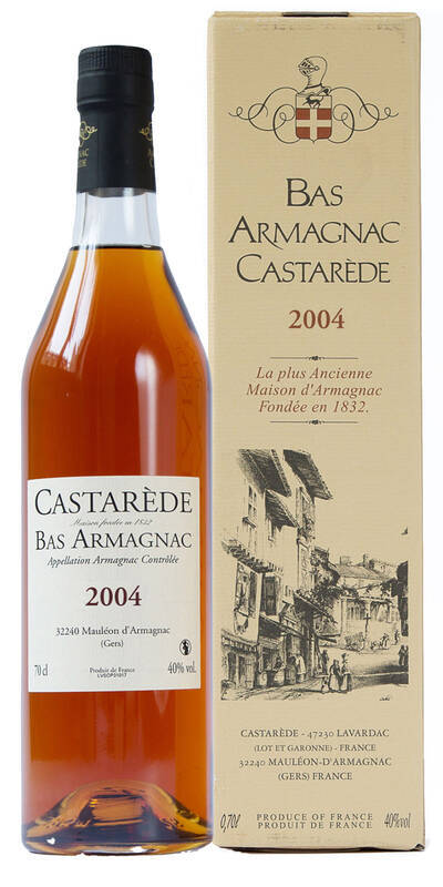 Armagnac Castarede 2004 * avec étui