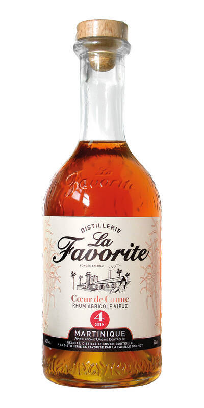 La Favorite Coeur de Canne 4 ans Rhum Agricole