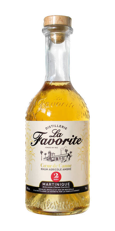 La Favorite Coeur de Canne 2 ans Rhum Agricole