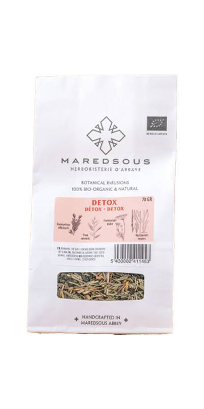 Maredsous Infusion Détox 70gr. Bio