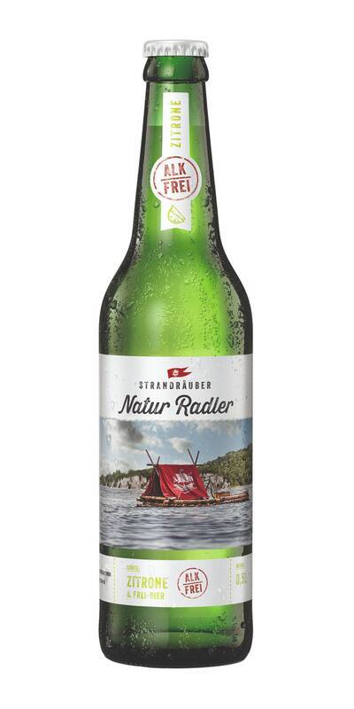 Strandräuber Bio Natur Radler Zitrone AF